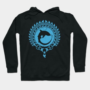 Thresher shark Polynesian design Hoodie